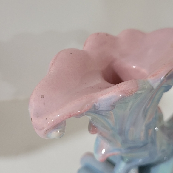 Vintage Royal Haeger Fleur De Lis Ceramic Candlesticks Pair - Picture 9 of 13